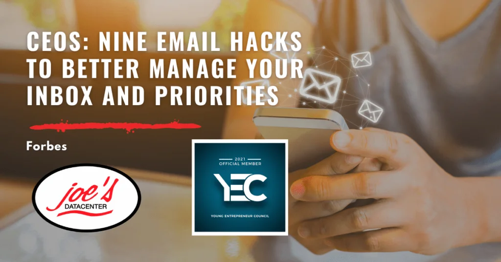 Forbes Email Hacks Article Cover